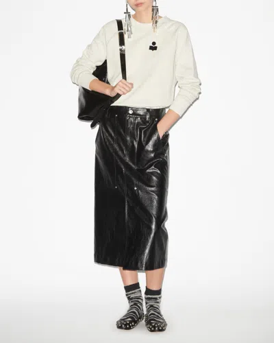 Isabel Marant Étoile Milla Sweatshirt In Ecru