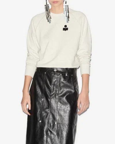 Isabel Marant Étoile Milla Sweatshirt In Ecru