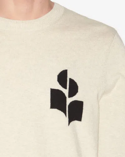 Isabel Marant Evans Sweater In Light Gray