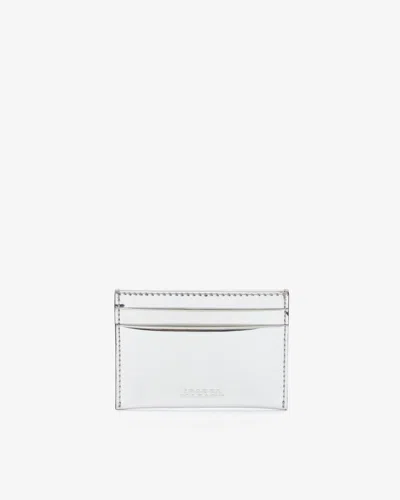 Isabel Marant Chiba Card-holder In Silver