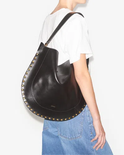 Isabel Marant Oskan Hobo Soft Bag In Black