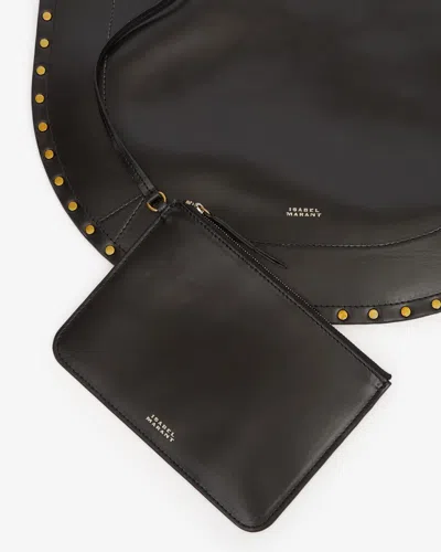 Isabel Marant Oskan Hobo Soft Bag In Black