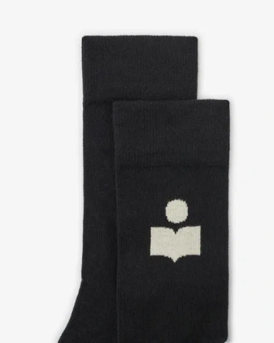 Isabel Marant Siloki Socks In Black