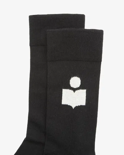 Isabel Marant Siloki Socks In Black