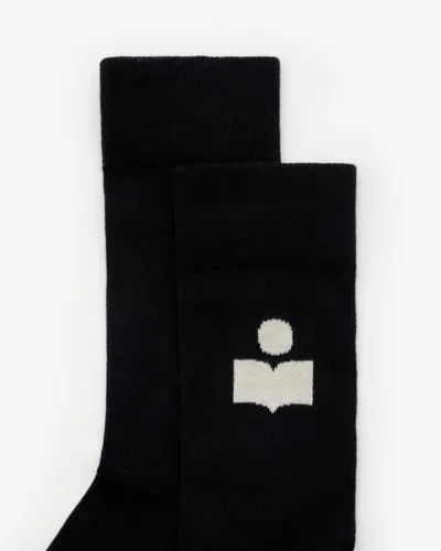 Isabel Marant Siloki Socks In Black