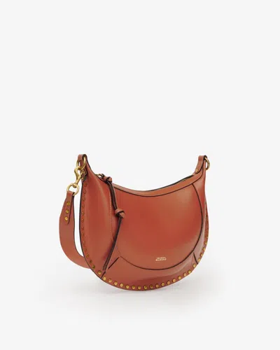 Isabel Marant Oskan Moon Shoulder Bag In Cognac