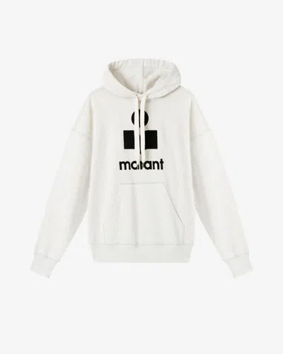 Isabel Marant Étoile Cotton Blend Sweatshirt In Ecru