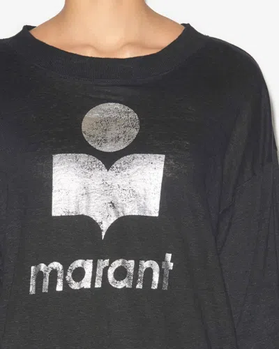 Isabel Marant Étoile Klowia T-shirt In Black