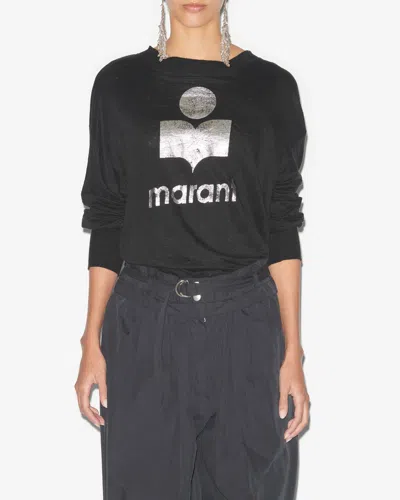Isabel Marant Étoile Klowia T-shirt In Black