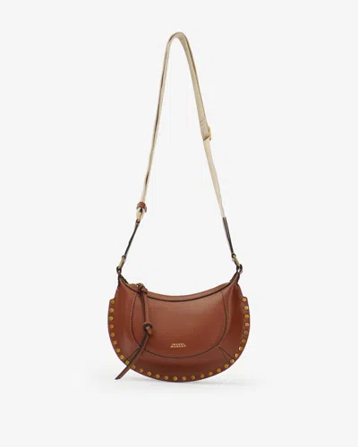 Isabel Marant Mini Moon Bag In Cognac