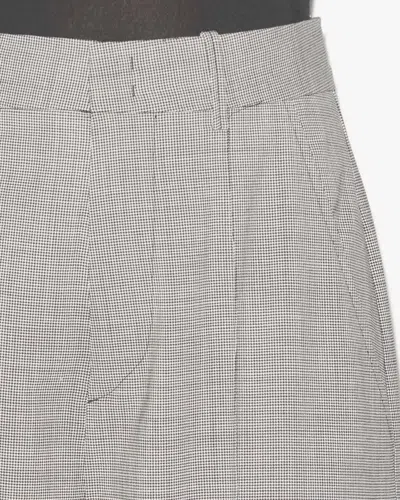 Isabel Marant Trousers In Ecru And Black