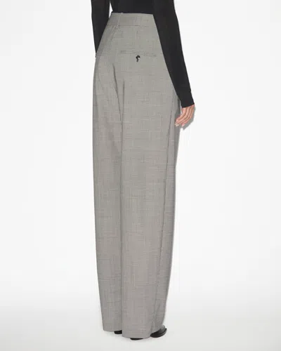 Isabel Marant Trousers In Ecru And Black