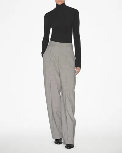 Isabel Marant Trousers In Ecru And Black