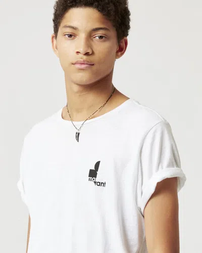 Isabel Marant Zafferh Short-sleeves T-shirt In White