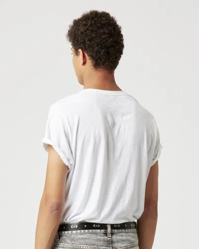 Isabel Marant Zafferh Short-sleeves T-shirt In White