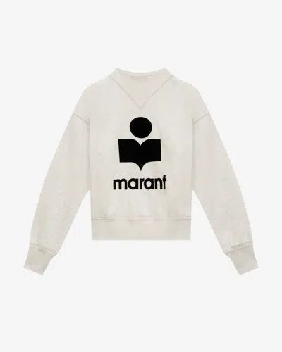 Isabel Marant Étoile Moby Sweatshirt In Ecru