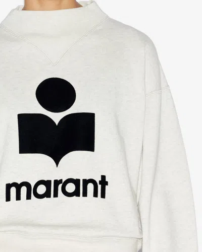 Isabel Marant Étoile Moby Sweatshirt In Ecru