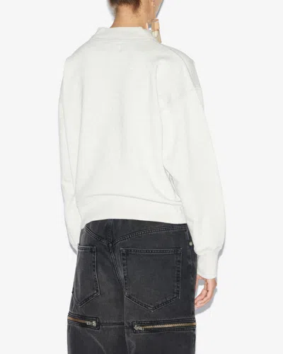 Isabel Marant Étoile Moby Sweatshirt In Ecru