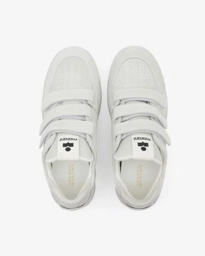 Isabel Marant Oney Low Sneakers In Chalk