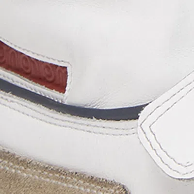 Isabel Marant White & Navy Alseeh High Sneakers In Blue