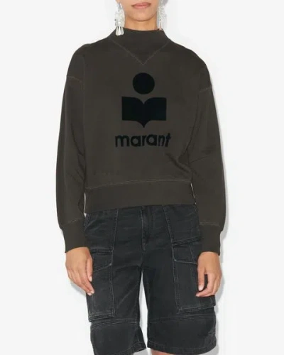 Isabel Marant Étoile Marant Etoile Women Moby Logo Cotton Sweatshirt In Multi