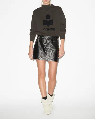 Isabel Marant Étoile Marant Etoile Women Moby Logo Cotton Sweatshirt In Multi