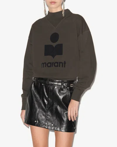 Isabel Marant Étoile Marant Etoile Women Moby Logo Cotton Sweatshirt In Multi
