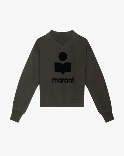 Isabel Marant Étoile Marant Etoile Women Moby Logo Cotton Sweatshirt In Multi
