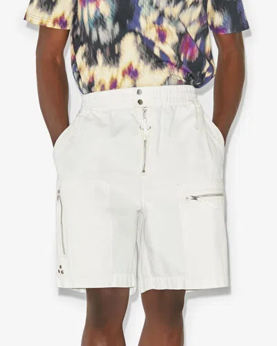 Isabel Marant Nahlan Shorts In Ecru