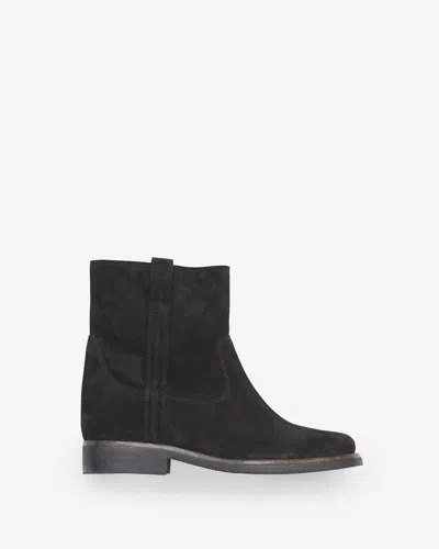 Isabel Marant Susee Low Boots In Black