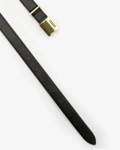 Isabel Marant Lowell Belt In Black