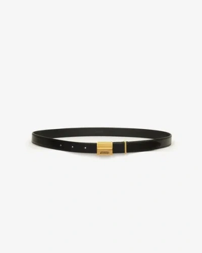 Shop Isabel Marant Lowell Belt In Black