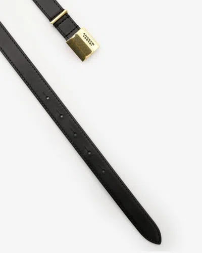 Isabel Marant Lowell Belt In Black