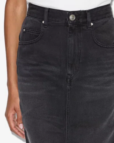 Isabel Marant Tilauria Skirt In Black