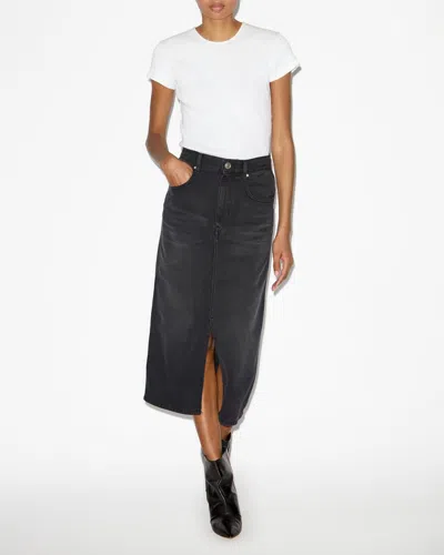 Isabel Marant Tilauria Skirt In Black
