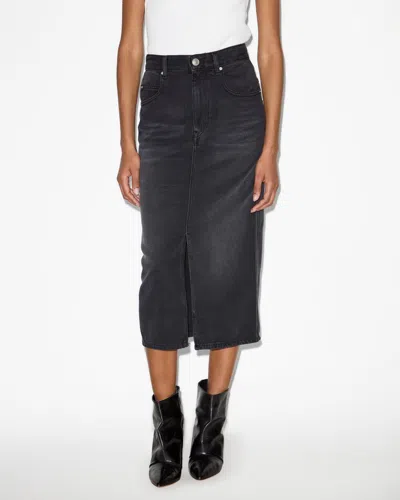 Isabel Marant Tilauria Skirt In Black