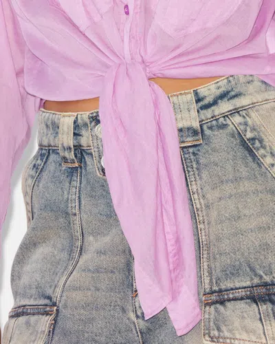 Isabel Marant Étoile Shirt Isabel Marant Etoile Woman Color Pink In Mauve