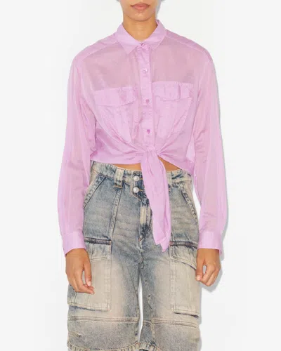 Isabel Marant Étoile Shirt Isabel Marant Etoile Woman Color Pink In Mauve