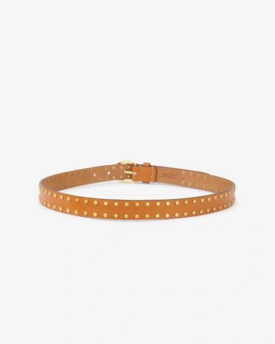 Isabel Marant Zap Belt In Natural