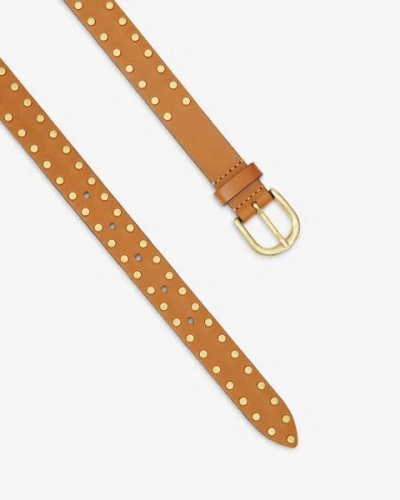 Isabel Marant Zap Belt In Natural