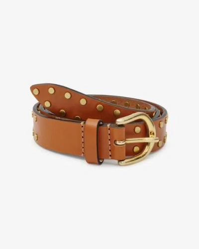 Isabel Marant Zap Belt In Natural