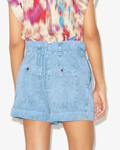 Isabel Marant Étoile Ipolyte Shorts In Blue