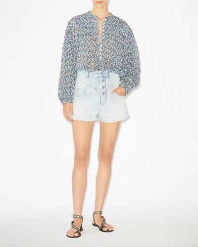 Isabel Marant Étoile Salika Top In Ecru
