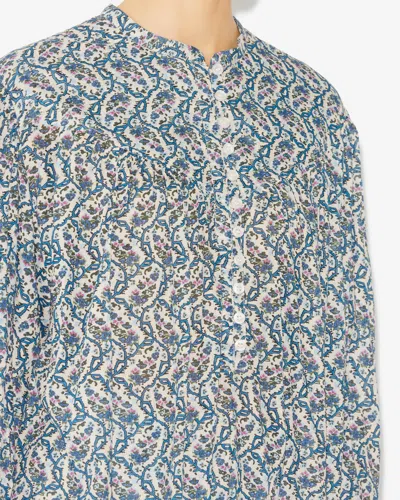 Isabel Marant Étoile Salika Top In Ecru