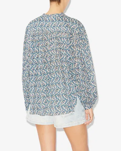 Isabel Marant Étoile Salika Top In Ecru