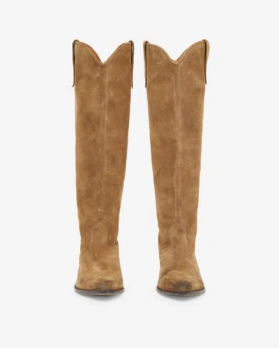 Isabel Marant Denvee Boots In Taupe