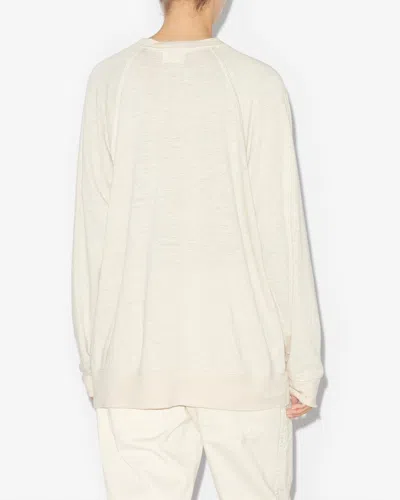 Isabel Marant Étoile Kiefferf Tee-shirt In Ecru