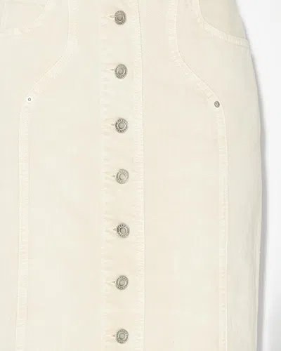 Isabel Marant Étoile Vandy Skirt In Ecru