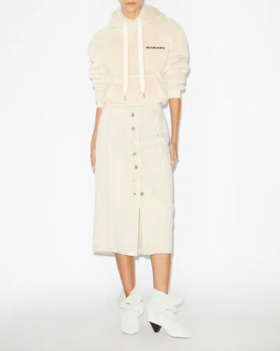 Isabel Marant Étoile Vandy Skirt In Ecru