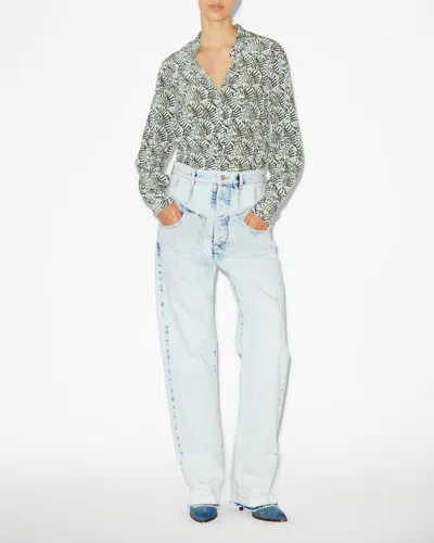 Isabel Marant Ilda Top In Ecru